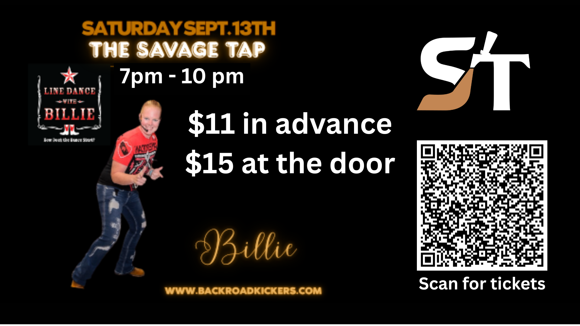 Learn To Line Dance with Billie
