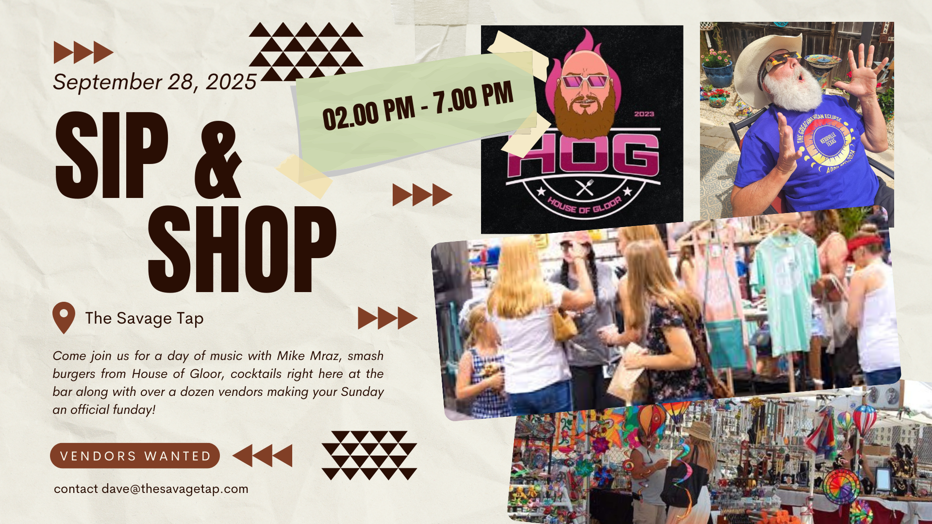 Sip and Shop
