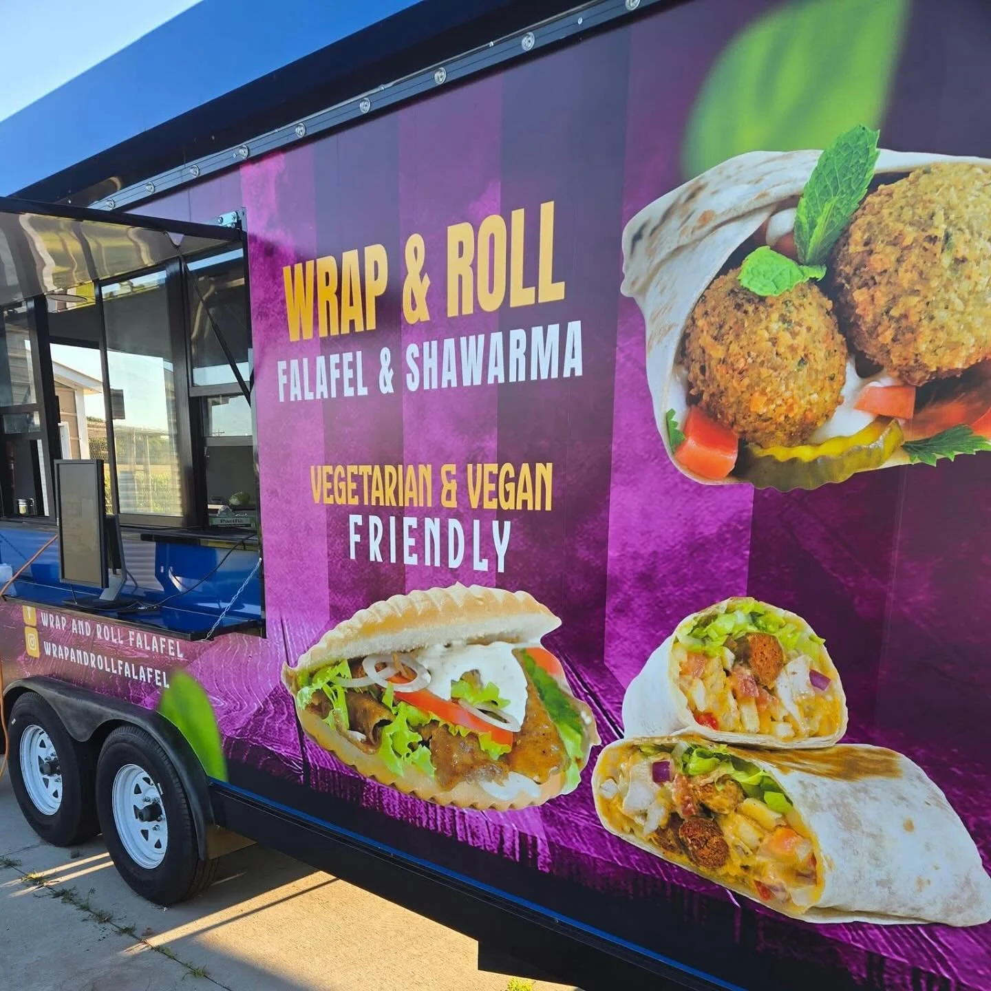 Food Truck - Wrap and Roll Falafel