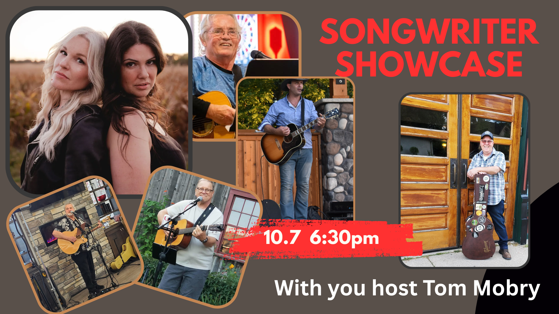Songwriter Showcase Anniversary Week Edition